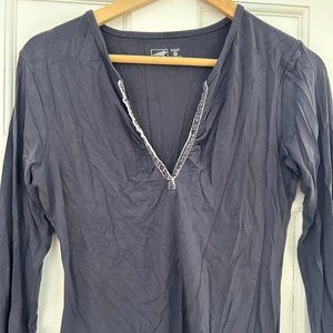 Horny Toad, M, Long Sleeve Grey Shirt